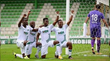 Giresunspor 1. Lig'de zirveye kuruldu