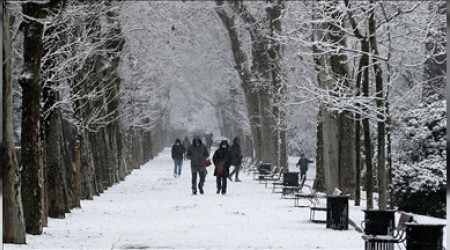 İspanya kar fırtınasına teslim oldu