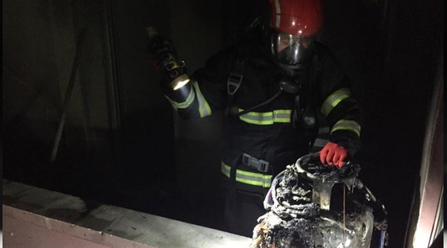 İtfaiyeciler büyük tehlike atlattı