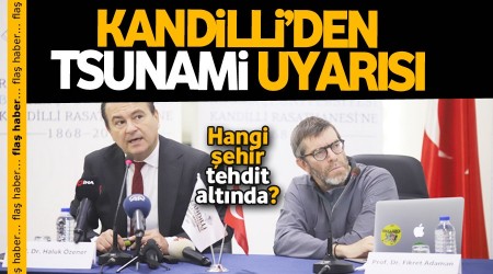 Kandilli'den tsunami uyarısı