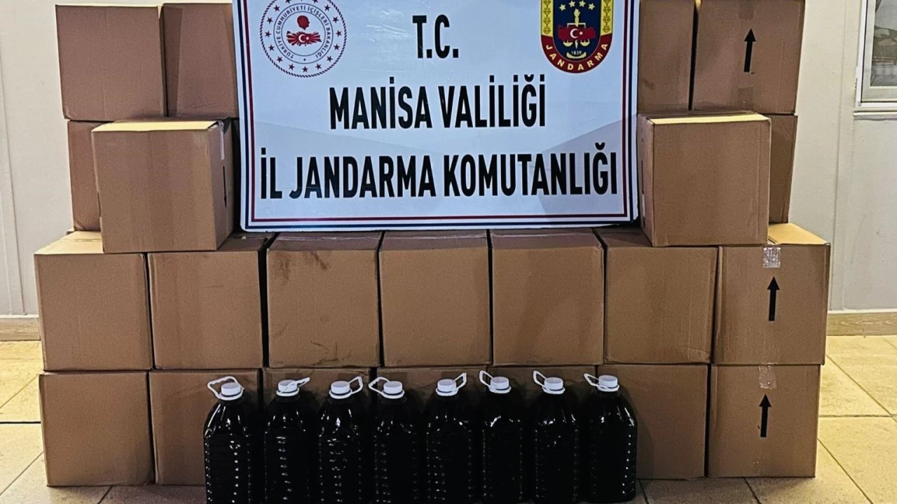 Manisa'da 2 bin litre sahte zeytinya ele geirildi