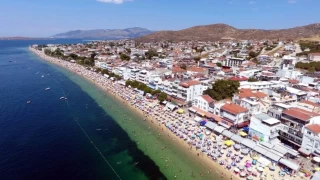 Mermer yataklarıyla ünlü Marmara ilçesi