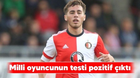 Milli oyuncunun testi pozitif kt