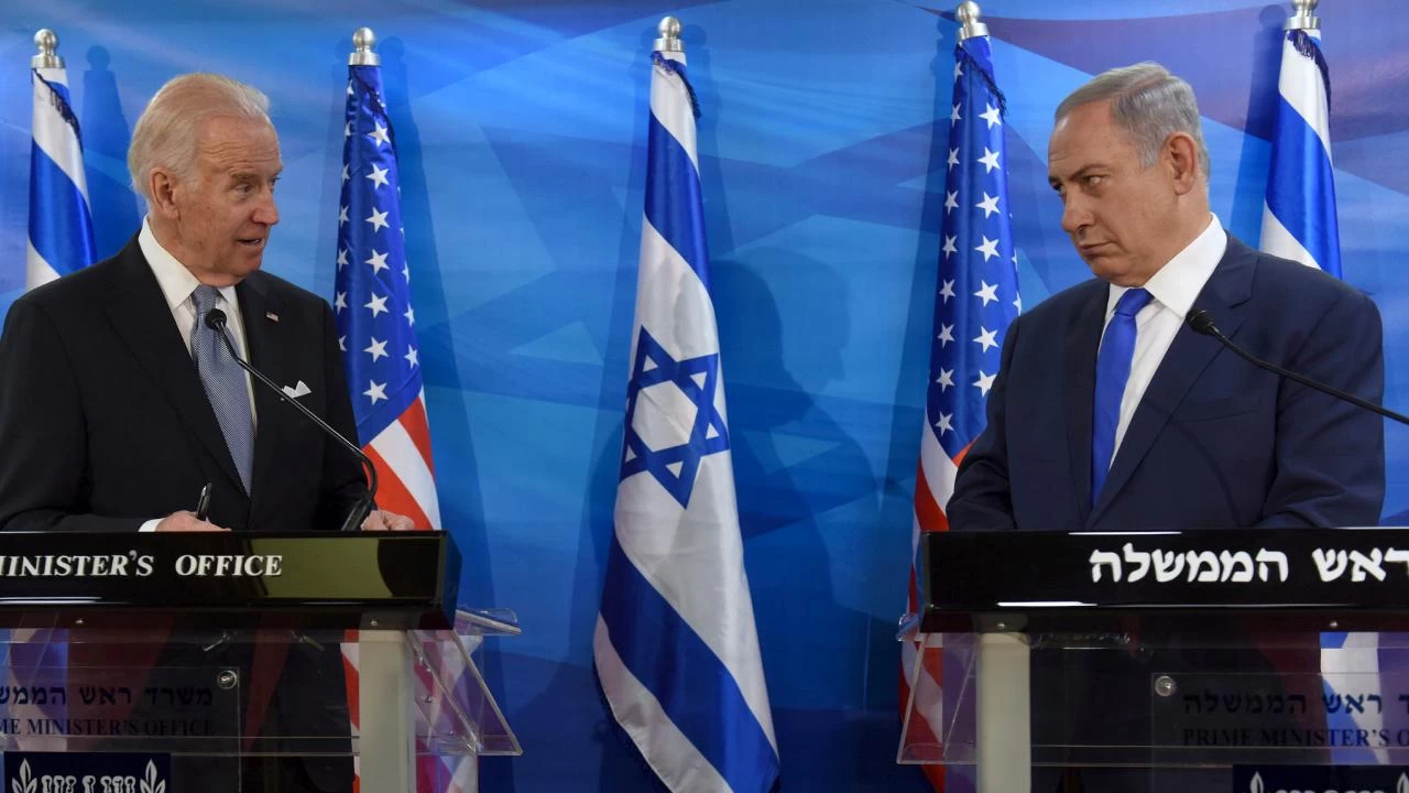 Netanyahu'nun, Biden'dan Gazzelileri almas iin Msr'a bask yapmasn istedii iddia edildi