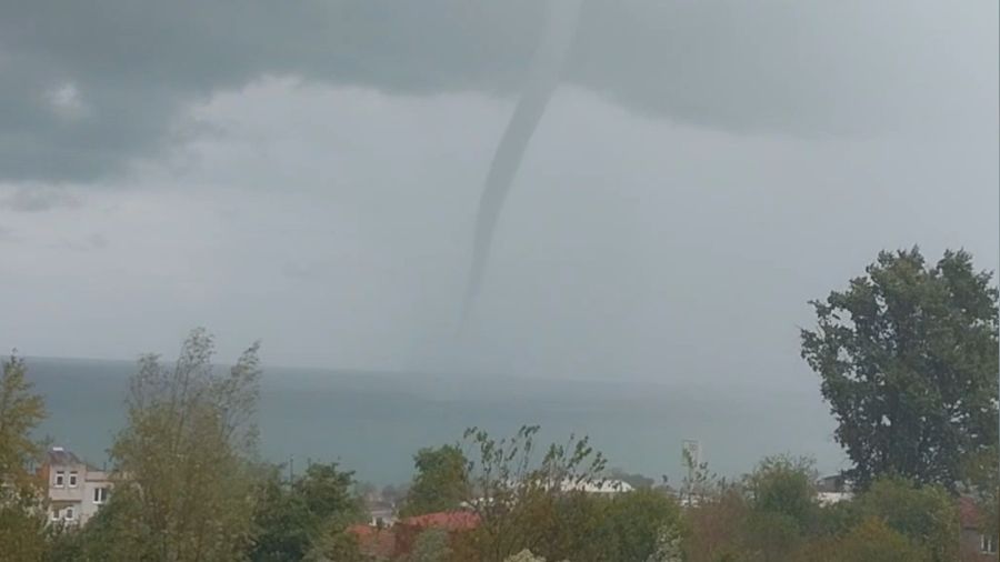 Ordu'da denizde dev hortum olutu