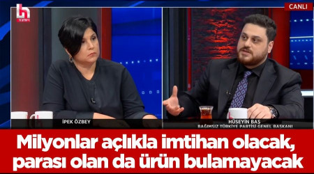 Parası olmayan milyonlar açlıkla imtihan olacak, parası olanlar da alacak ürün bulamayacak