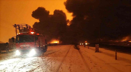 Stratejik nemdeki petrol boru hattnda patlama