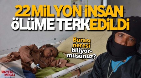 Yemen tam bir sefalet içinde