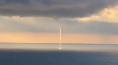 Zonguldak'ta hortum paniği