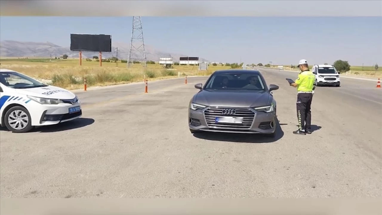 550 bin sürücüye işlem uygulandı