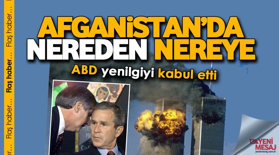 ABD Afganistan'da yenilgiyi kabul etti