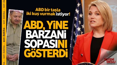 ABD yeniden Barzani sopasn gsterdi!