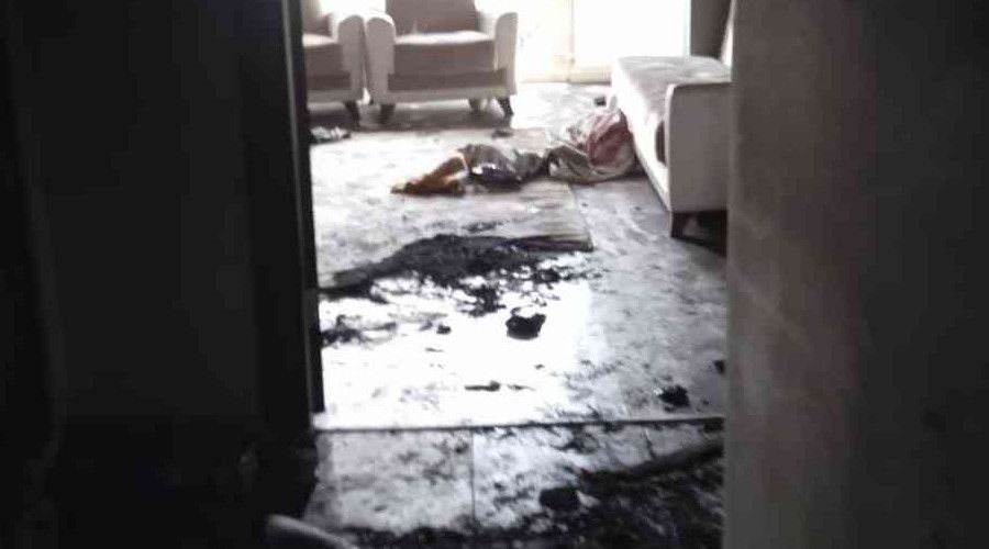 Ankara'da karısının kendisini terk etmesine sinirlenen koca evini yaktı