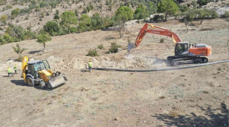 Aydın Büyükşehir Belediyesi'nden yeni sulama altyapısı