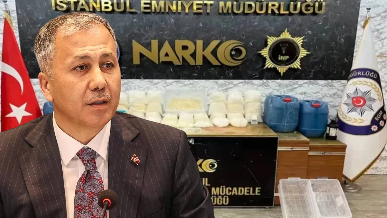 Bakan Yerlikaya: 418 zehir taciri yakalandı, 1 ton 480 kilogram uyuşturucu madde ele geçirildi