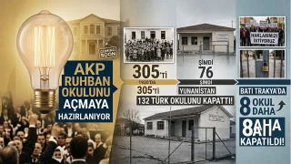 BATI TRAKYA’DA 8 OKUL DAHA KAPATILDI!