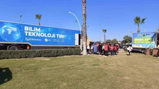 "Bilim ve Teknoloji Tırı" Bilim Festivali'nde