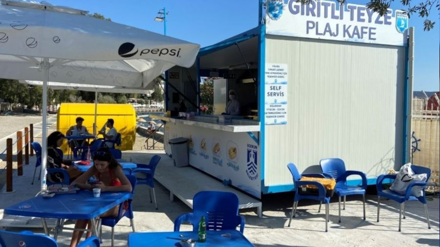 Bodrum'da mobil kafelere büyük ilgi