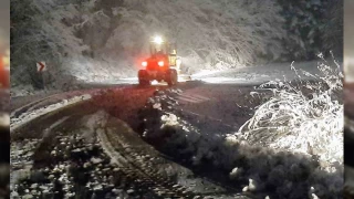 Bolu'da 134 ky yolu ulama kapand