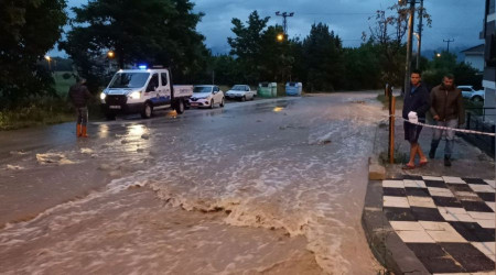 Bolu'da metrekareye 184 kilogram yağış düştü