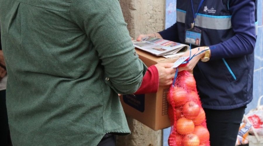 Büyükşehir'den patates ve soğan üreticisine destek