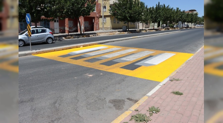 Büyükşehir'den üç boyutlu yaya geçidi