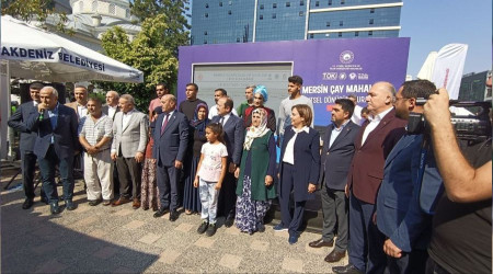 Çay Mahallesi Kentsel Dönüşüm Projesi'nde kuralar çekildi