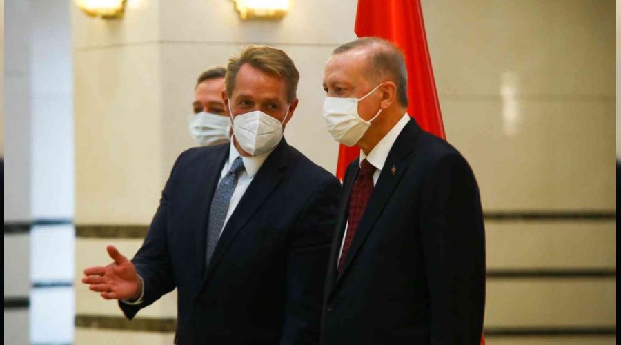 Cumhurbaşkanı Erdoğan, ABD Büyükelçisini kabul etti