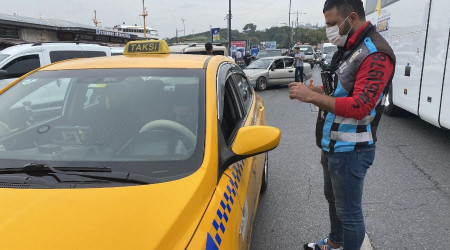 Eminönü'nde taksicilere ceza yağdı