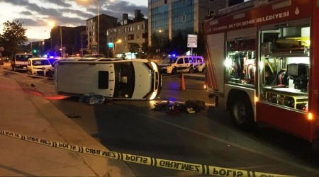 Emniyet kemeri takmayan sürücü kazada öldü