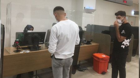 Hastanelerde PCR testi yoğunluğu