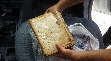 İbranice büyü kitabı yakalandı