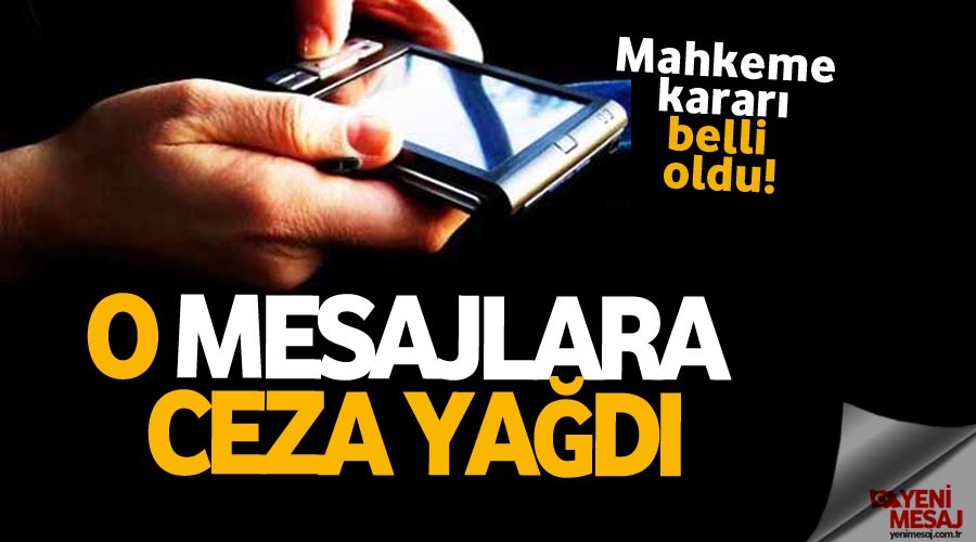 İcra tehditli SMS'lere ceza