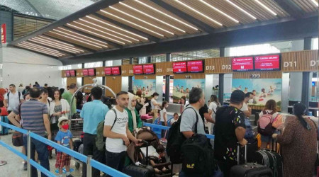 İstanbul Havalimanı'nda bayram yoğunluğu