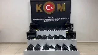 Konya polisinden kaçak silah operasyonu
