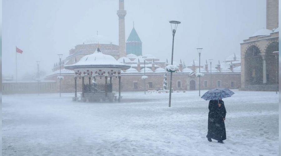 Konya'nn 24 ilesinde eitime kar tatili
