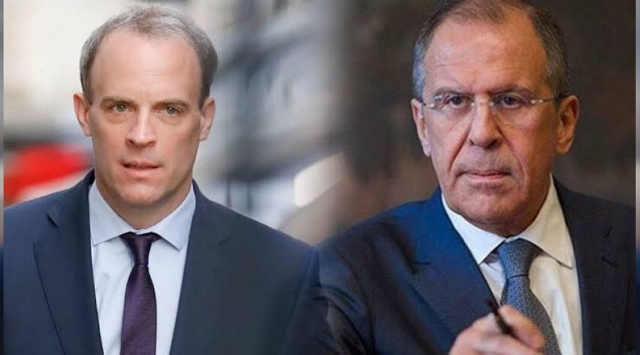Lavrov, İngiliz mevkidaşı Raab ile görüştü