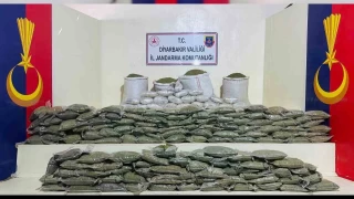 Lice'de 285 kilo esrar ele geçirildi