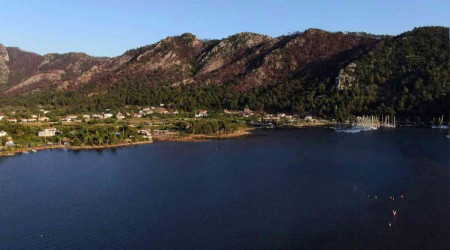 Marmaris'in Kzkumu plaj ziyareti aknna urad