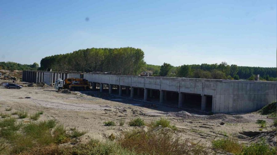 Meriç Nehri'ndeki santral, yıl sonu itibarıyla elektrik üretecek