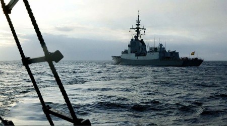 NATO savaş gemileri Gürcistan'da