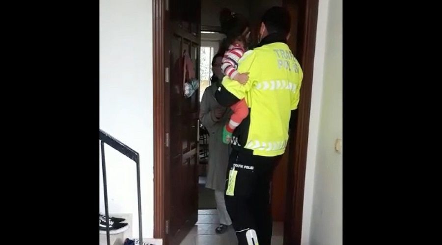 Polisin uyankl sayesinde "Bir yuvaya ate dmedi"