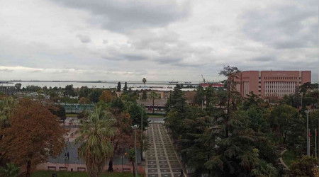 Samsun'da metrekareye 75.4 kilo yağış düştü