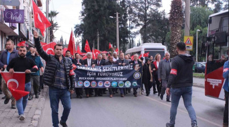 Sarıkamış şehitleri için yürüdüler