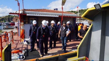 Tahıl gemilerinde denetimler devam ediyor