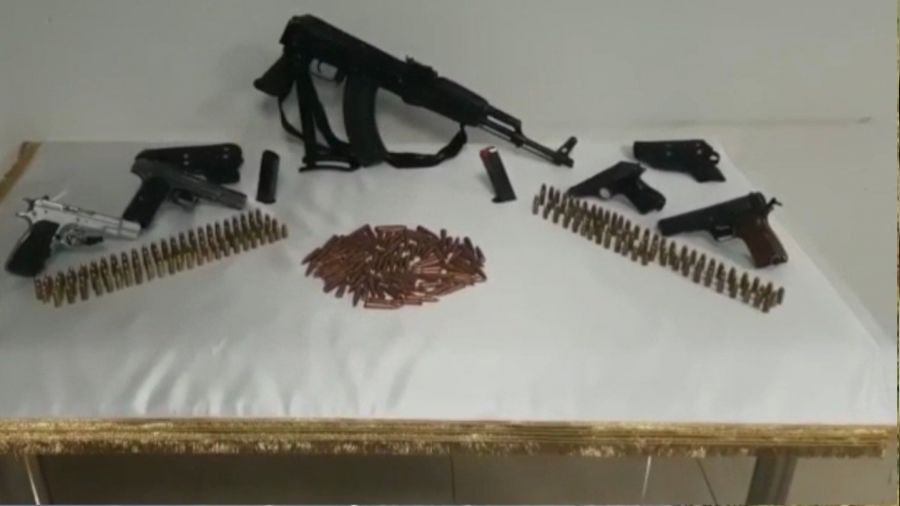 Toprağın altından cephane çıktı