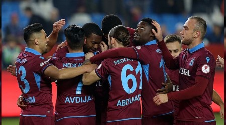 Trabzonspor ilk sırada