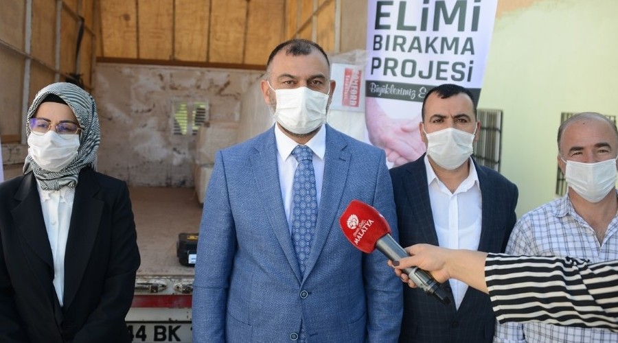 Yaşlılar için 'Elimi Bırakma' projesi