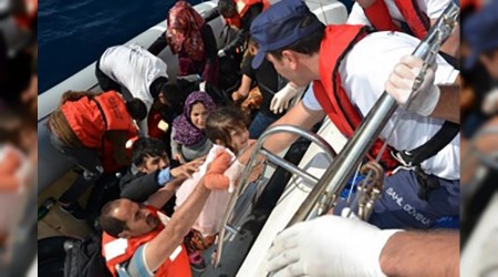 Yine göçmenler, yine can pazarı