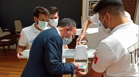 1.5 kilogram yük taşıyan İHA yaptılar